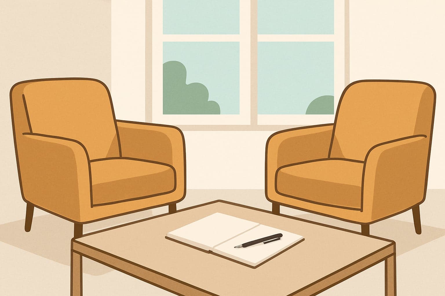 Illustration for: Ricardo T. launches The Reflection Method, a 17-question relationship assessment