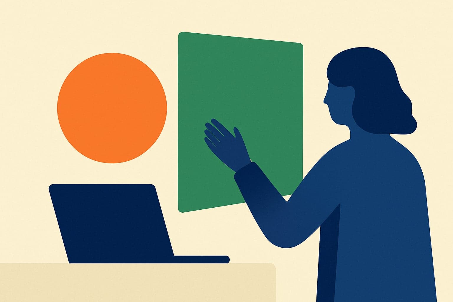 Illustration for: Corporate Voice: internal communications software for employee engagement