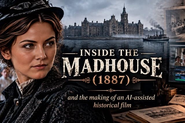 AI Creator House Releases Historical Short Film Inside the Madhouse (1887)