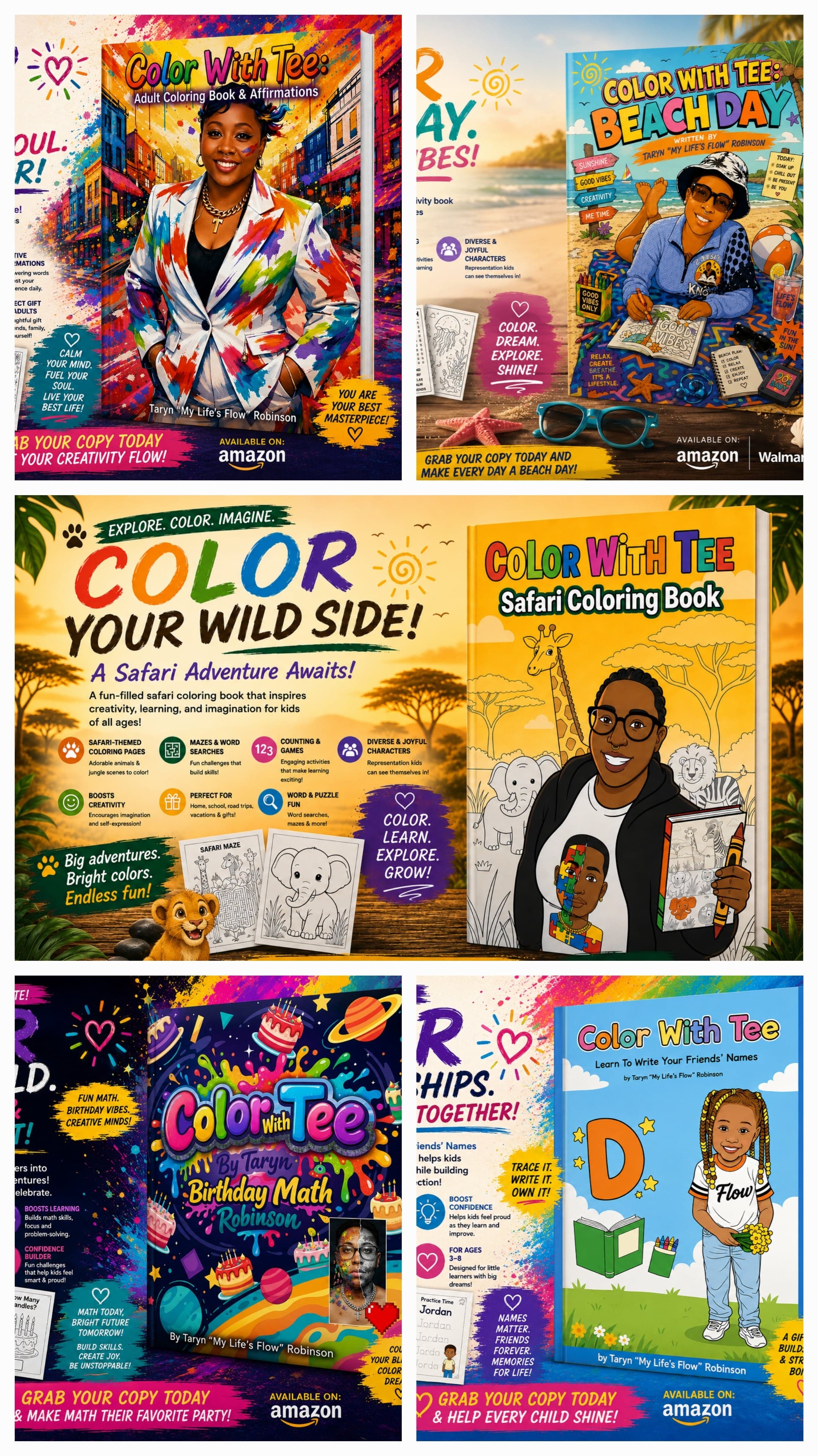 My Life's Flow Founder Shares Tips on Coloring Books and Early Learning